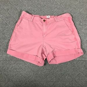 Gap 5” Girlfriend Classic Chino Shorts Cargo